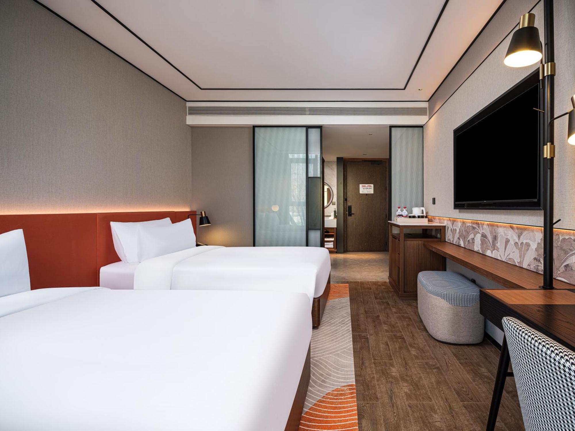 Hilton Garden Inn Beijing Guomao Pequim Exterior foto