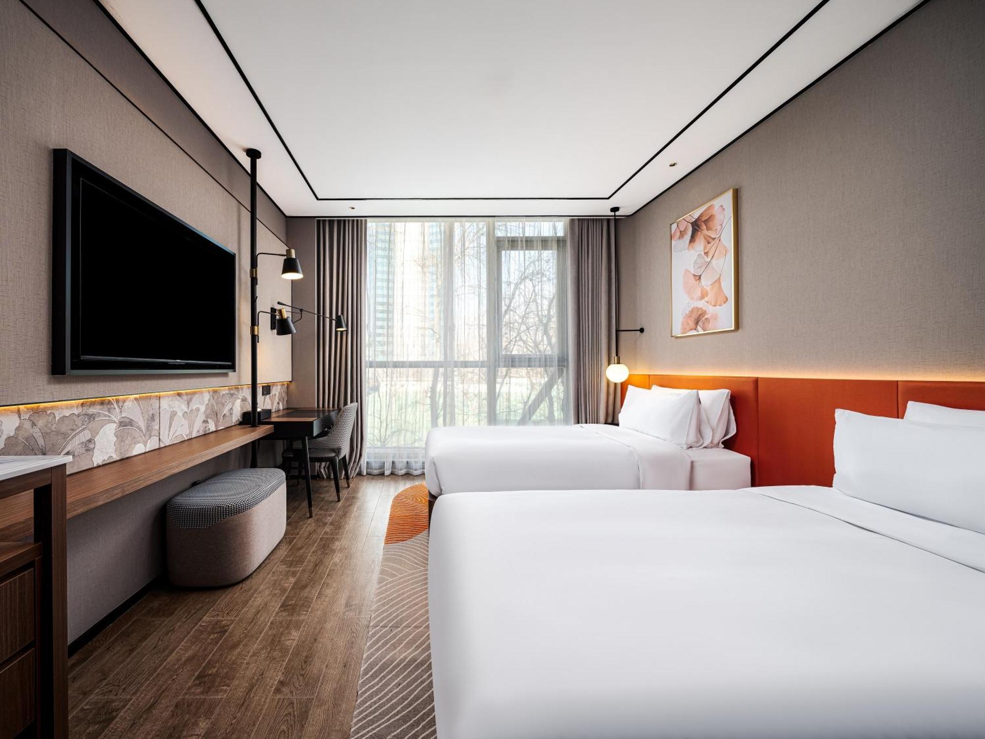 Hilton Garden Inn Beijing Guomao Pequim Exterior foto